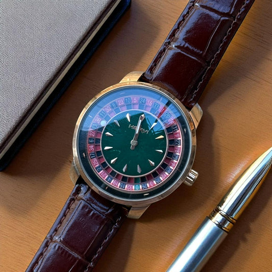 Luxury Leather Watch & Elegant Classic Design for Men