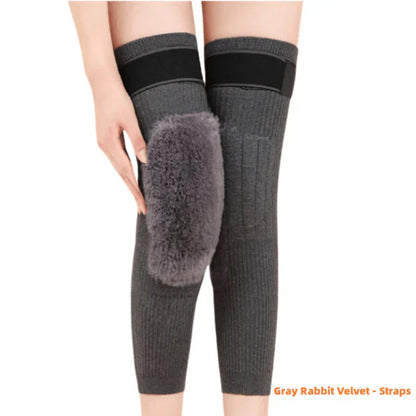 2 Pcs wool Knee Warmers