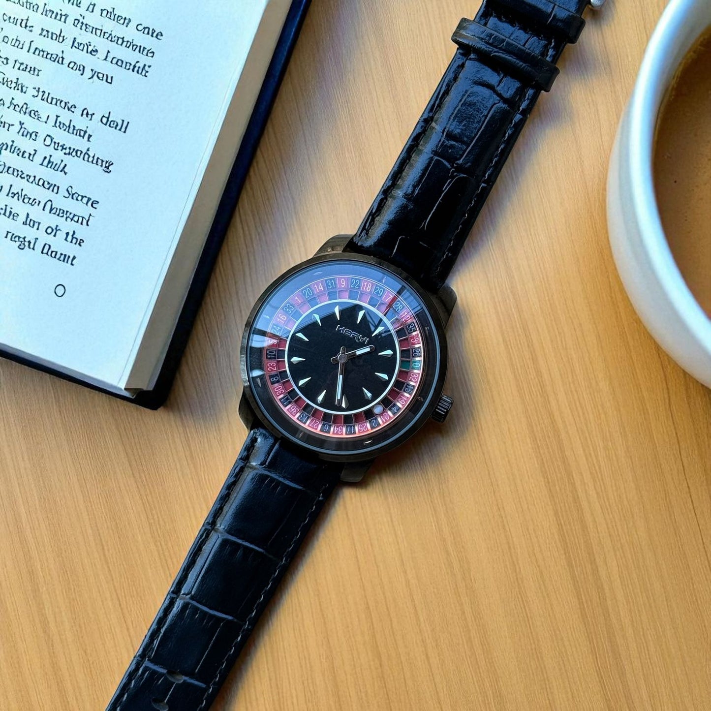 Luxury Leather Watch & Elegant Classic Design for Men