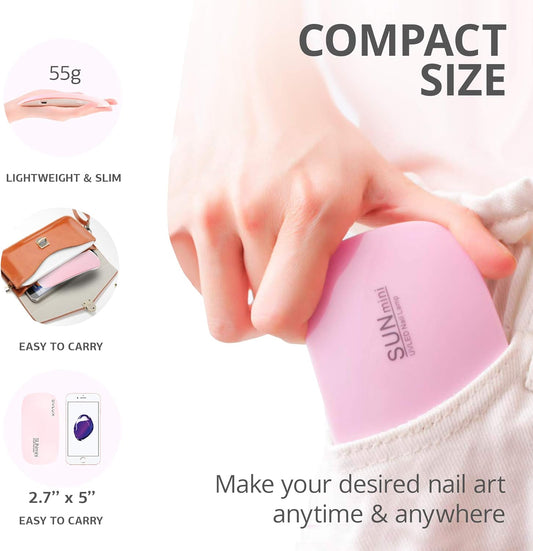 Portable 6W LED UV Nail Dryer Lamp